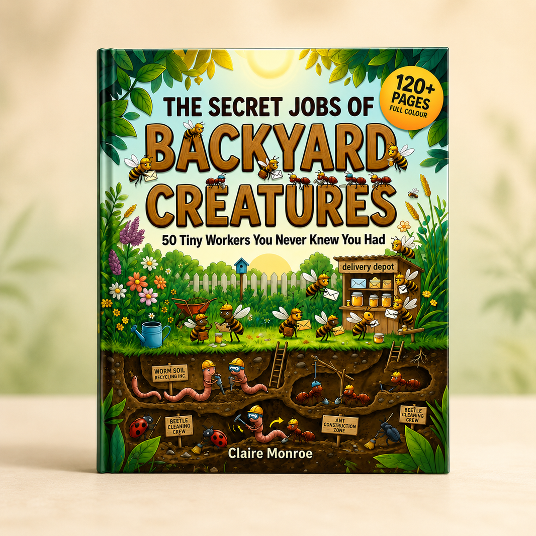 The Secret Jobs of Backyard Creatures